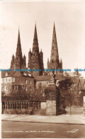 R152686 Lichfield Cathedral And Garden Of Remembrance. Walter Scott. RP. 1938 - Monde