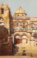 R152014 Jerusalem. The Front Of The Holy Sepulchre. Photoglob - Monde