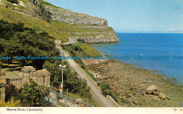 R153355 Marine Drive. Llandudno. Bamforth. Color Gloss. 1975 - World