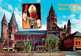 73908002 Mainz  Rhein Mainzer Dom Papstbesuch 1980 - Mainz