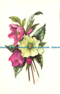 R153946 Old Postcard. Flowers. Photo Precision. Colourmaster - Monde