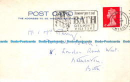 R153367 Old Written Postcard. 1969 - Monde