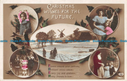 R153950 Greetings. Christmas Wishes For The Future. Multi View. RP - Monde