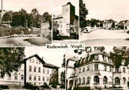 73907941 Rodewisch Gondelteich Schule Mit Schulsternwarte Karl Marx Platz  - Autres & Non Classés