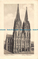 R153982 Koln A. Rhein. Dom. Westseite. J. W. B - Monde