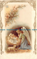 R152745 Old Postcard. Jesus And An Angel - World
