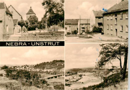 73907892 Nebra Unstrut Marktplatz Sozialistische Wohnsiedlung Blick Vom Bach Bli - Autres & Non Classés