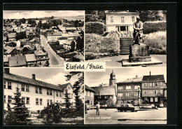 AK Eisfeld /Thür., Krankenhaus, Platz Des Friedens  - Autres & Non Classés