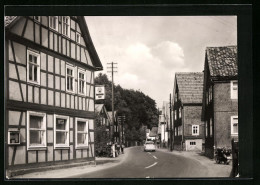 AK Hinternah /Thür. Wald, Strassenpartie Mit Gasthaus  - Autres & Non Classés