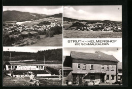 AK Struth-Helmershof, Gasthaus Thüringer Hof, Bergschwimmbad  - Otros & Sin Clasificación