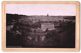 Fotografie H. Zipper, Weilburg / Lahn, Ansicht Weilburg / LAhn, Ortspanorama Vom Westen Her Gesehen  - Places