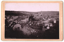 Fotografie H. Zipper, Weilburg / Lahn, Ansicht Weilburg / Lahn, Blick Auf Die Stadt Vom Norden Her  - Lieux