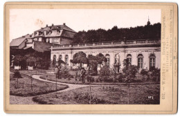 Fotografie Ernst Roepke, Wiesbaden, Ansicht Weilburg, Mittlerer Teil Ders Herzogl. Schlossgarten  - Lieux