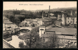 CPA Régny, Pont Et Tours Du Prieuré  - Other & Unclassified