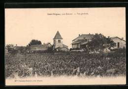 CPA Saint-Forgeux, Pres Roanne - Vue Generale  - Roanne