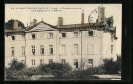 CPA Saint-Martin-d`Estreaux, Chateaumorand, La Facade  - Autres & Non Classés