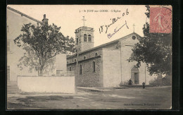 CPA Saint-Just-sur-Loire, L`Eglise  - Andere & Zonder Classificatie