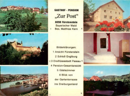 73907856 Fuerstenstein Niederbayern Gasthof Pension Zur Post Ansicht Schloss Eng - Sonstige & Ohne Zuordnung