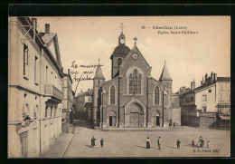 CPA Charlieu, Eglise Saint-Philibert  - Charlieu