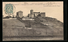CPA Vernay, L`Église Et Les Ruines  - Other & Unclassified