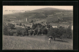 CPA Ste-Croix-en-Jarez, Vue Générale  - Autres & Non Classés