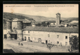 CPA Ste-Croix-en-Jarez, Vue Générale De L`ancienne Chartreuse Du XIII Siècle  - Autres & Non Classés