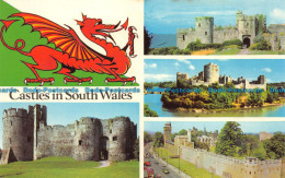 R153438 Castles In South Wales. Multi View. Photo Precision. Colourmaster - Monde