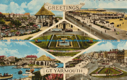 R152779 Greetings From Gt. Yarmouth. Multi View. H. Coates - Monde