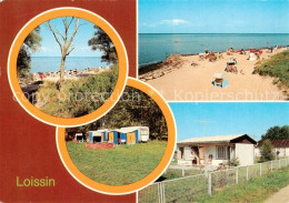 73868559 Loissin Pommern Strandpartien Zeltplatz Bungalowsiedlung Loissin Pommer - Other & Unclassified