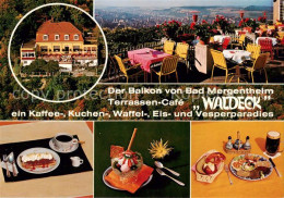 73868514 Bad Mergentheim Terrassen Cafe Waldeck Kaffee Kuchen Und Vesperparadies - Bad Mergentheim