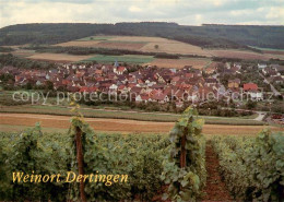 73868509 Dertingen Panorama Vom Mandelberg Dertingen - Wertheim