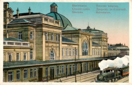 73868429 Stanislau Stanislawow Ukraina Bahnstation Dampflokomotive  - Ucrania