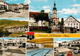 73834151 Hilders Rhoen Gemeindezentrum Hallenbad Gasthaus Kirche Bodenschach Sch - Hilders