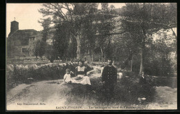 CPA Saint-Thurin, Les Ombrages Au Bord De L`Anzon  - Autres & Non Classés