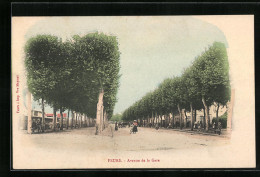 CPA Feurs, Avenue De La Gare  - Feurs
