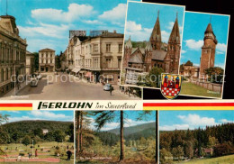 73834118 Iserlohn Rathausplatz Danzturm Minigolfplatz Forsthaus Landschaft Iserl - Iserlohn