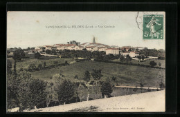 CPA Saint-Marcel-de-Félines, Vue Generale  - Autres & Non Classés