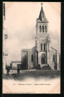 CPA Pélussin, Eglise Notre-Dame  - Autres & Non Classés