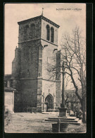 CPA St-Just-en-Bas, L`Église  - Autres & Non Classés