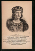CPA Louis XII. Von Frankreich  - Königshäuser