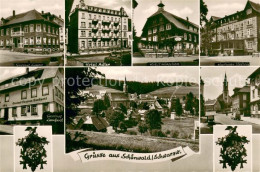 73761535 Schoenwald Schwarzwald Gasthof Falken Hotel Adler Hotel Hirschen Kurhau - Altri & Non Classificati