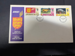 29-5-2024 (6 Z 29)  FDC - Jersey 1974 - Additional Definitive Values - Jersey