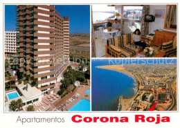 73761432 Playa Del Ingles Gran Canaria ES Apartamentos Corona Roja Fliegeraufnah - Sonstige & Ohne Zuordnung