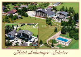 73761403 St Georgen Attergau Hotel Lohninger Schober Fliegeraufnahme St Georgen  - Autres & Non Classés