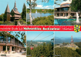 73761320 Hahnenklee-Bockswiese Harz Holzkirche Kurpark Kurhaus Seilbahn Bocksber - Goslar