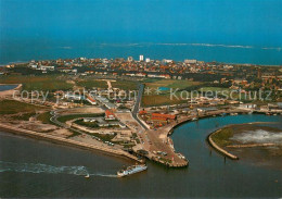 73761304 Norderney Nordseebad Hafen Mit Anlegebruecke Norderney Nordseebad - Norderney