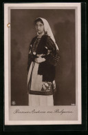 AK Prinzessin Eudoxia Von Bulgarien In Tracht  - Königshäuser