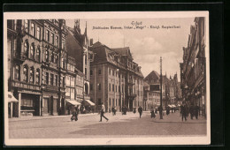 AK Erfurt, Städtisches Museum, Königliches Hauptzollamt  - Erfurt