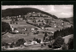 AK Warmensteinach, Ortsansicht Und Hohe Wacht  - Autres & Non Classés