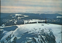 72397682 Feldberg Schwarzwald Seebuck Mit Fernsehturm Und Schweizer Alpen Fliege - Feldberg